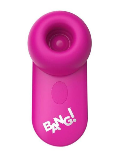 MINI CLITORAL SILICONE RECHARGEABLE STIMULATOR - PINK