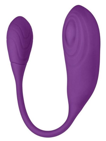 RECHARGEABLE SILICONE DUAL VIBRATOR