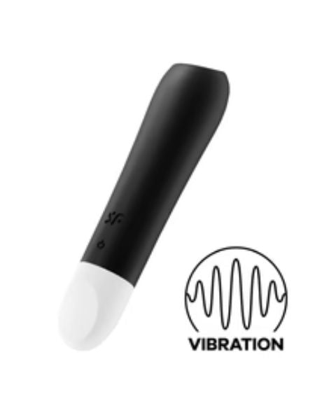SATISFYER "ULTRA POWER BULLET 2" RECHARGEABLE SILICONE BULLET VIBRATOR