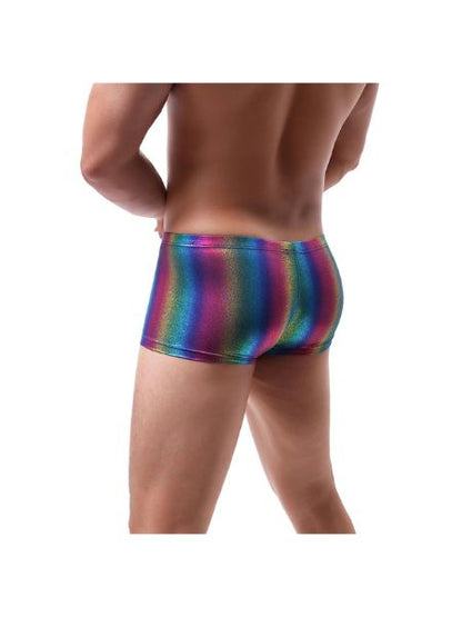 MEN'S BOXER BRIEFS UNDERWEAR FOR MEN RAINBOW