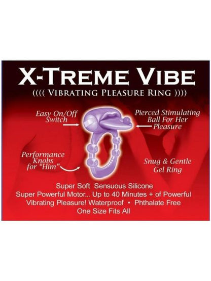 X-TREME VIBRATING PLEASURE RING