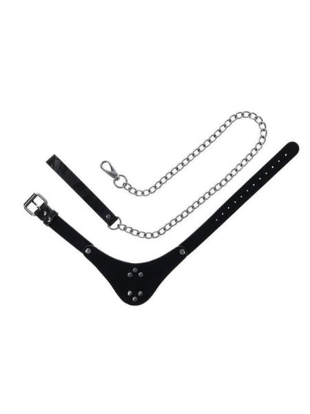 VELVET NOIR COLLAR & LEASH - BLACK