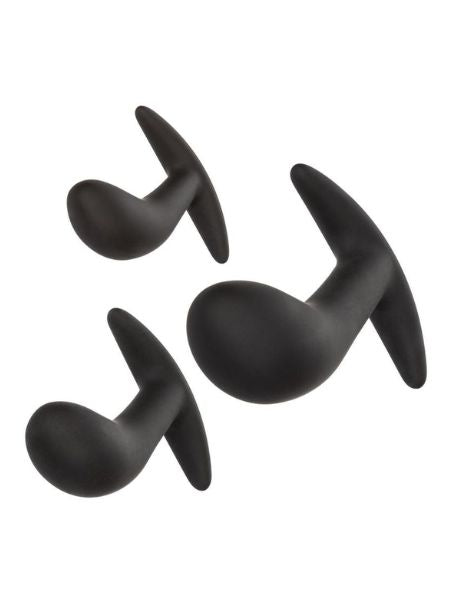 SILICONE PROSTATE KIT - BLACK