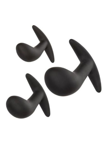 SILICONE PROSTATE KIT - BLACK