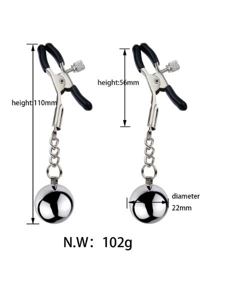 NIPPLE CLAMPS WITH CHAIN