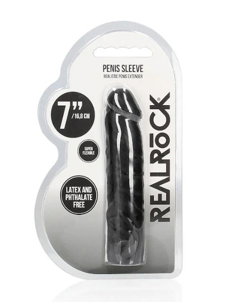 PENIS EXTENDER 7" 17,5 CM BLACK
