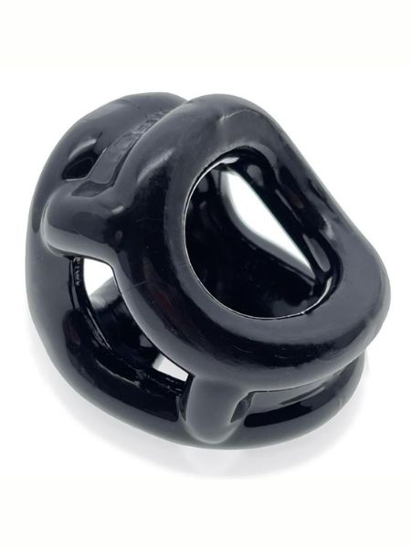 OXBALLS "COCKSLING AIR" COCK AND BALL SLING - BLACK