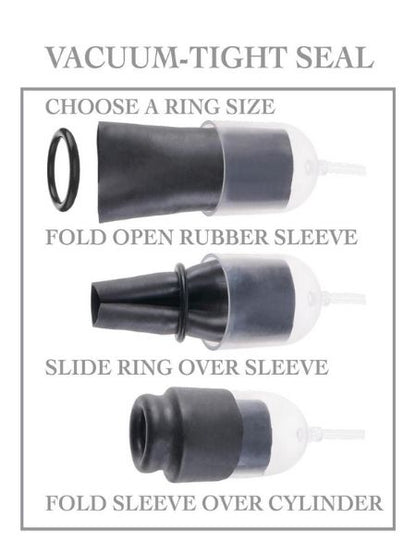 SUCK N'STROKE HEAD PUMP - BLACK