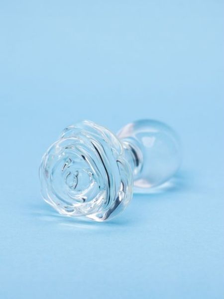 CLARITY GLASS DILDO UTOPIAN BLOOM