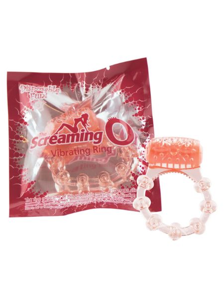 SCREAMING O RING VIBRATING DISPOSABLE