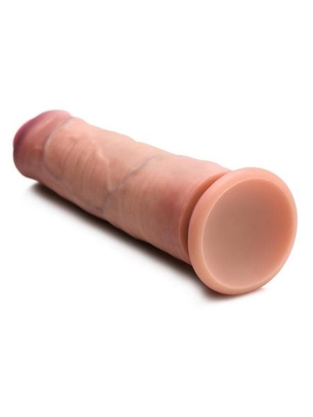 DUAL DENSITY UNCUT DILDO 8.5 INCH