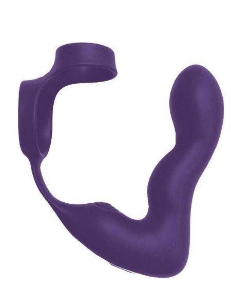INFLATABLE RECHARGEABLE P-SPOT PROSTATE STIMULATOR - PURPLE