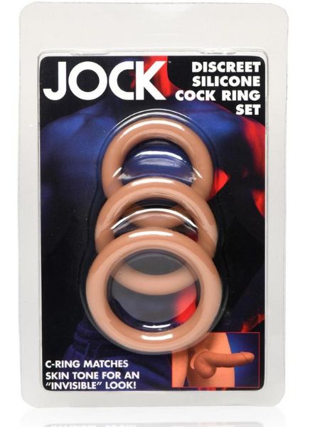 SILICONE COCK RING SET 3 PCS