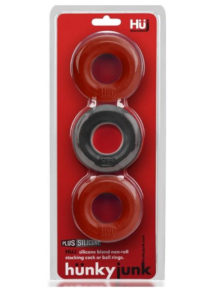 OXBALL 3 RING SET MULTI COLOR