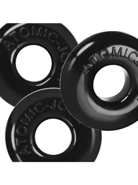 OXBALL 3 RING SET  BLACK