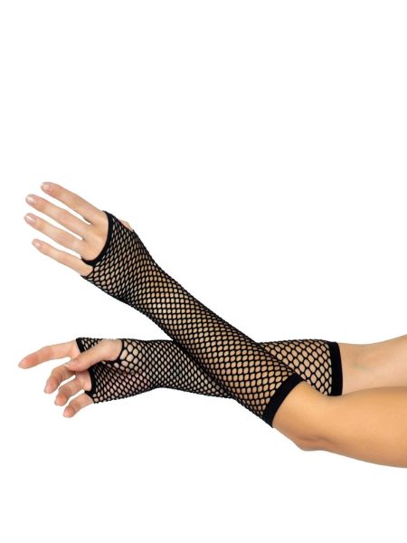 TRIANGLE NET FINGERLESS ARM WARMER GLOVES