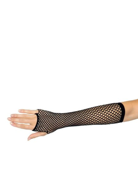 TRIANGLE NET FINGERLESS ARM WARMER GLOVES