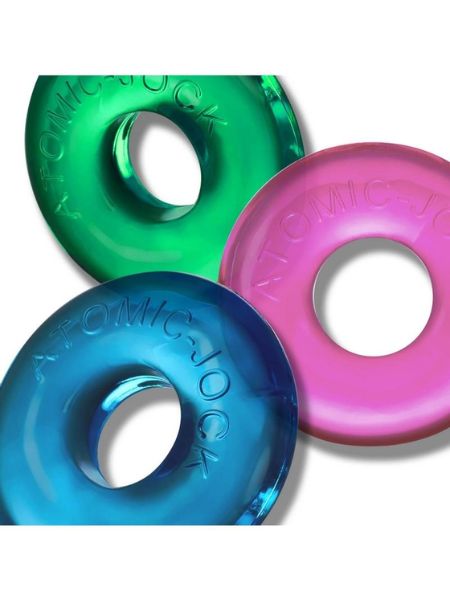 OXBALL 3 RING SET  NEON ASSOT