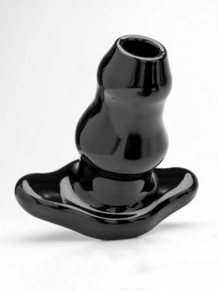 D-TUNNEL PLUG MEDIUM BLACK  - TOP OPEN
