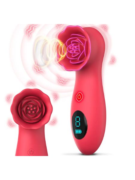 ROSE VIBRATOR FOR WOMEN G SPOT AND CLITORIES