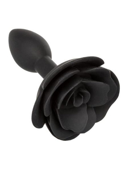 FORBIDDEN SMALL ROSE ANAL PLUG - BLACK