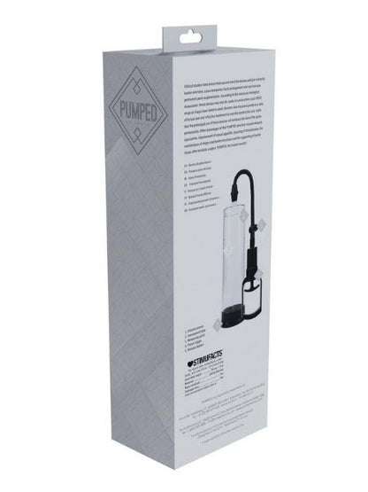 WATER RESISTANT SILICONE PENIS PUMP - CLEAR