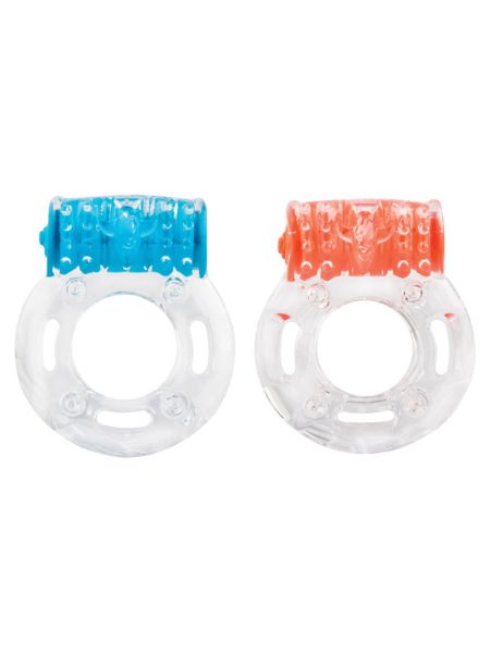 COLOR POP QUICKIE SCREAMING O PLUS SILICONE VIBRATING COCK RING