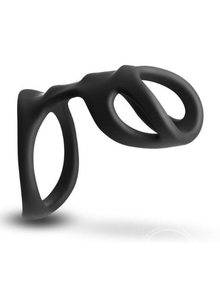 BOOST SILICONE COCK RING - BLACK