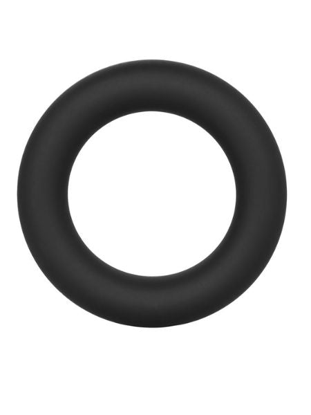 ULTRA -SOFT SILICONE COCK RING - BLACK