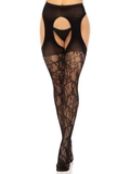 LACE SUSPENDER HOSE