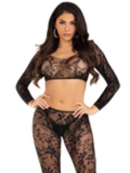 BODY COUNT CROP TOP AND TIGHTS SET