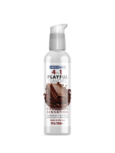 4 IN 1 CHOCOLATE SENSATION LUBRICANTS