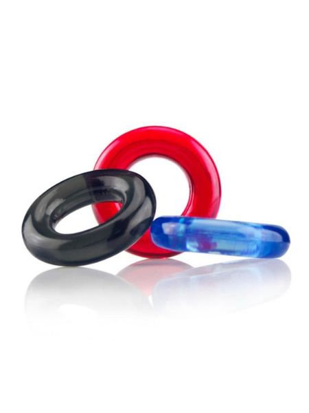 RING O SILICONE COCK RINGS WATERPROOF