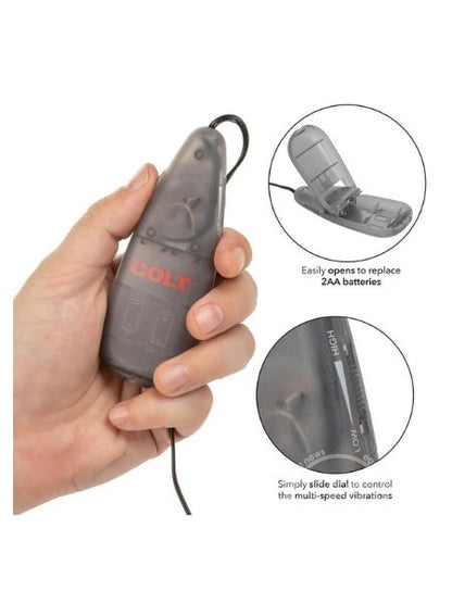 MULTI-SPEED POWER PAK EGG WITH REMOTE CONTROL - SILVER