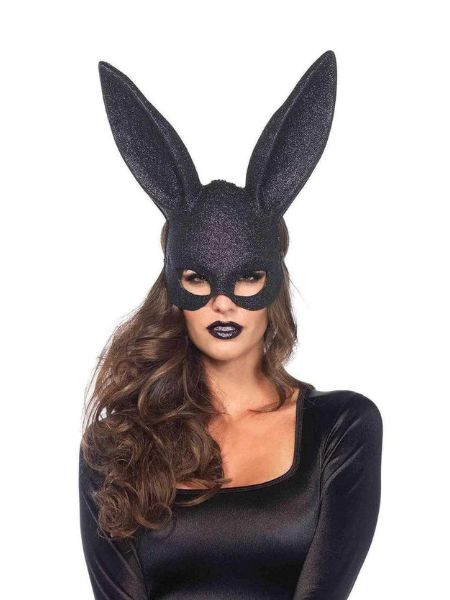 GLITTER MASQUERADE BUNNY RABIT MASK