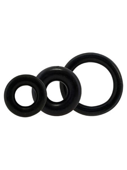 RING O 3 COCK RINGS ( 3 SIZE PACK )