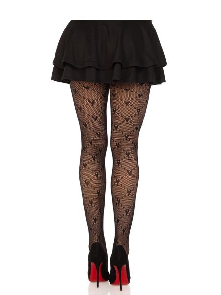 HEART NET TIGHTS