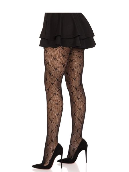 HEART NET TIGHTS