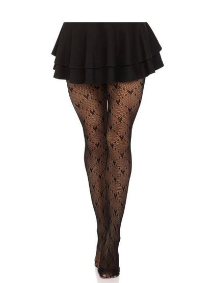 HEART NET TIGHTS