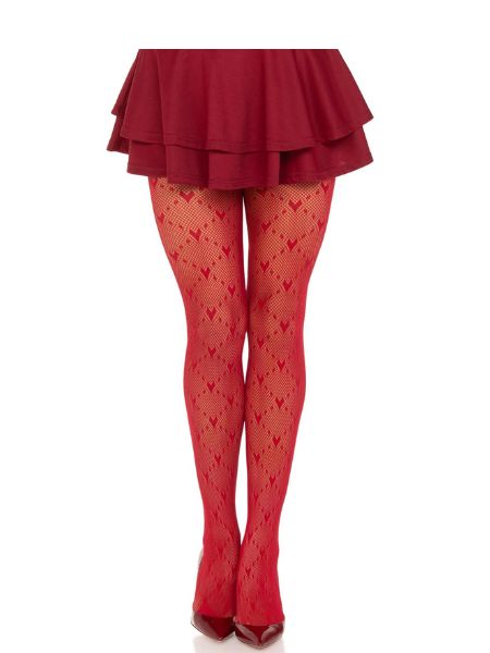 HEART NET TIGHTS