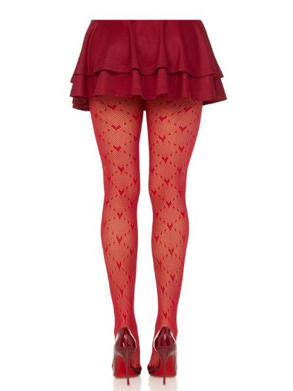 HEART NET TIGHTS