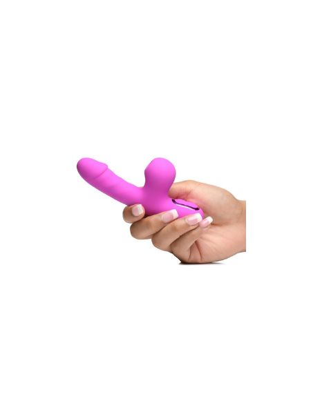 MINI SUCTION RABBIT SILICONE RECHARGEABLE VIBRATOR