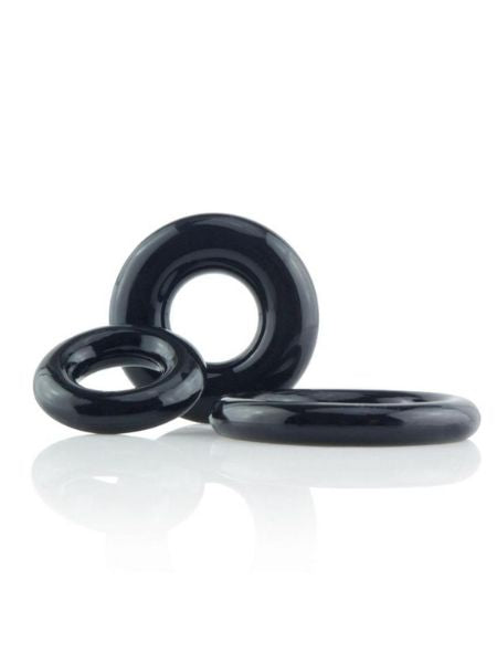 RING O 3 COCK RINGS ( 3 SIZE PACK )