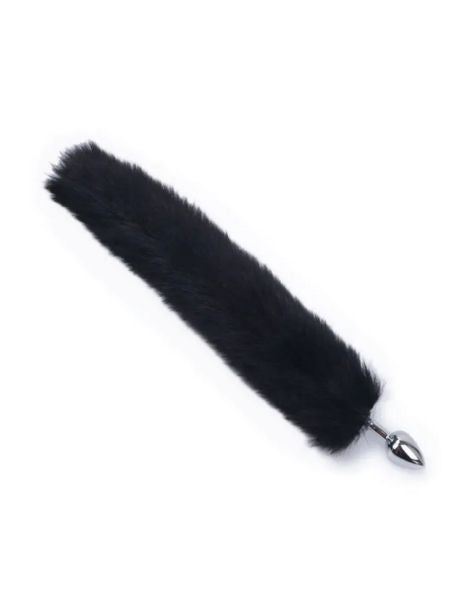 FOX TAIL WITH STAINLESS SMALL SIZE ANAL PLUG