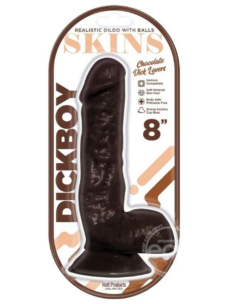 SKINS LOVERS DILDO 8 INCH