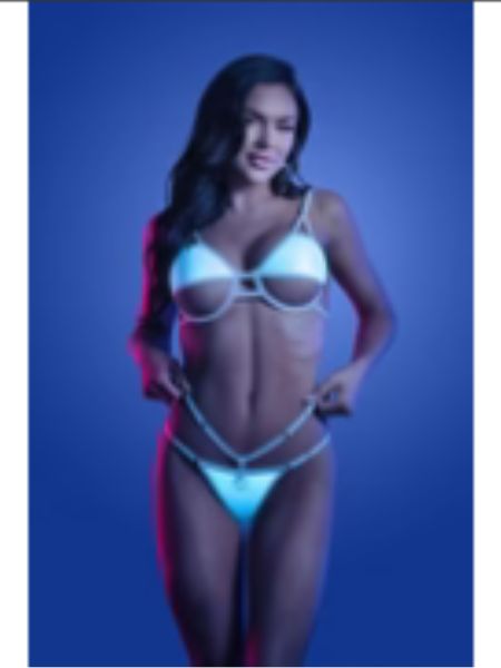 PREISMATIC BRA AND PANTY