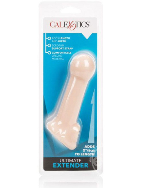 ULTIMATE EXTENDER PENIS SLEEVE 6.25IN - IVORY