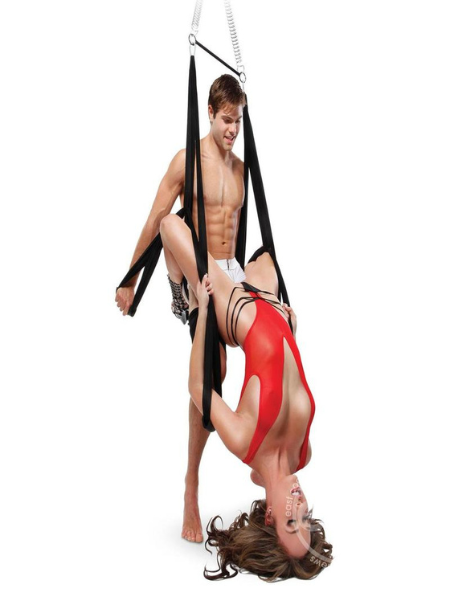 FETISH FANTASY SERIES YOGA SEX SWING - BLACK