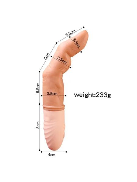 FINGER SHAPE VIBRATOR