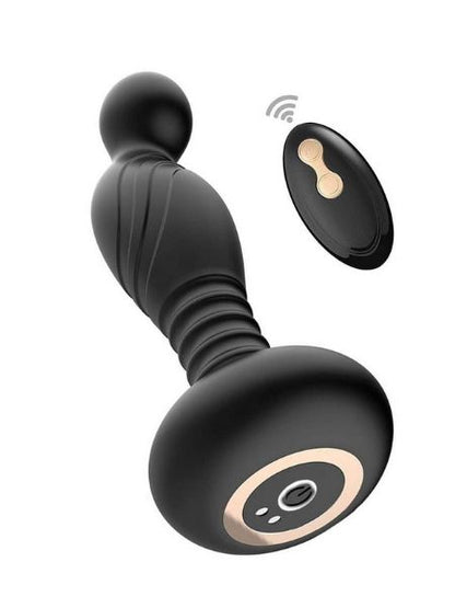 RECHARGEABLE SILICONE P-SPOT PLUG WITH REMOTE